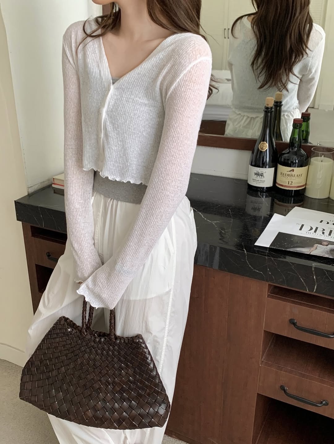 aura linen cardigan (pre-order)