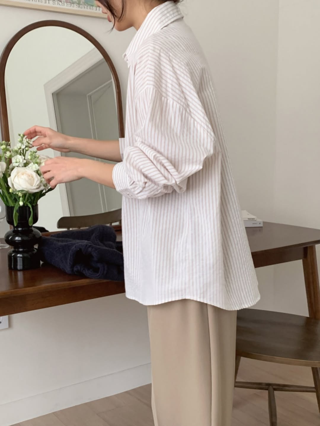 hazel striped shirts