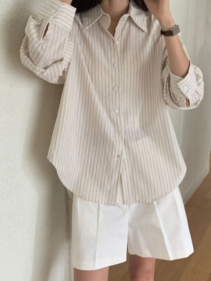 hazel striped shirts