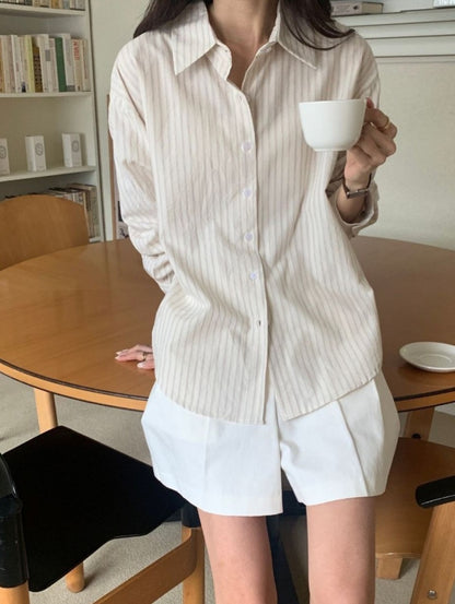hazel striped shirts