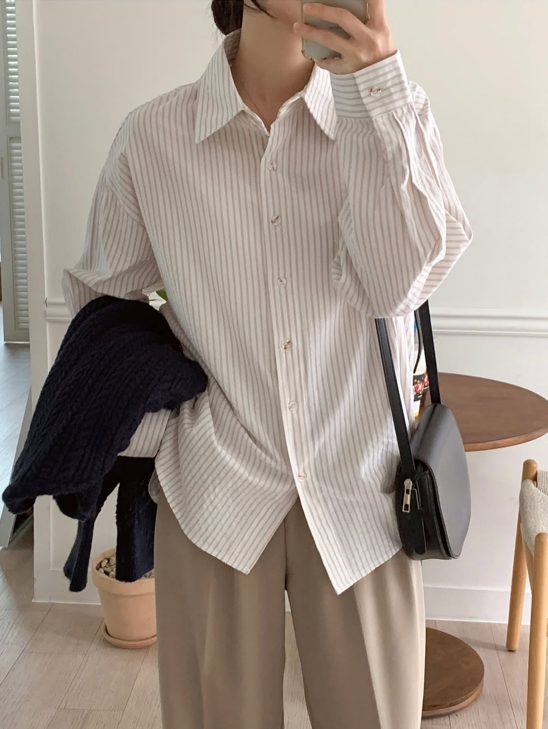 hazel striped shirts