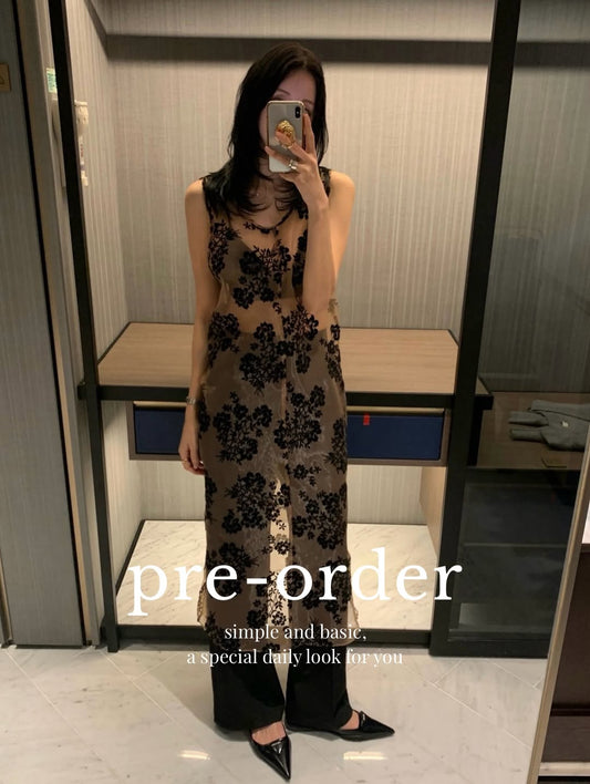 ellame flower dress (pre-order)