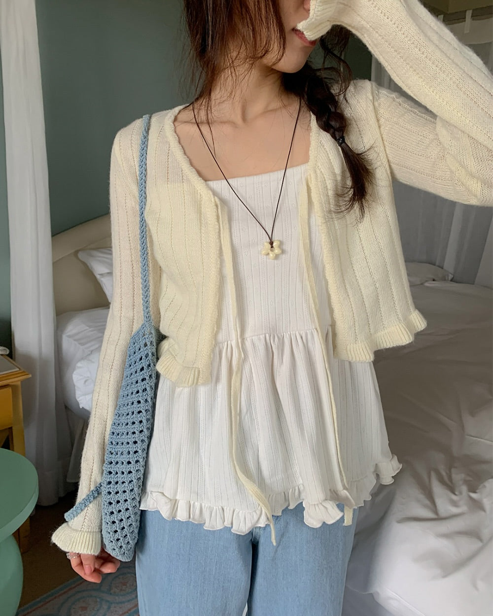 bomi frill top (pre-order)