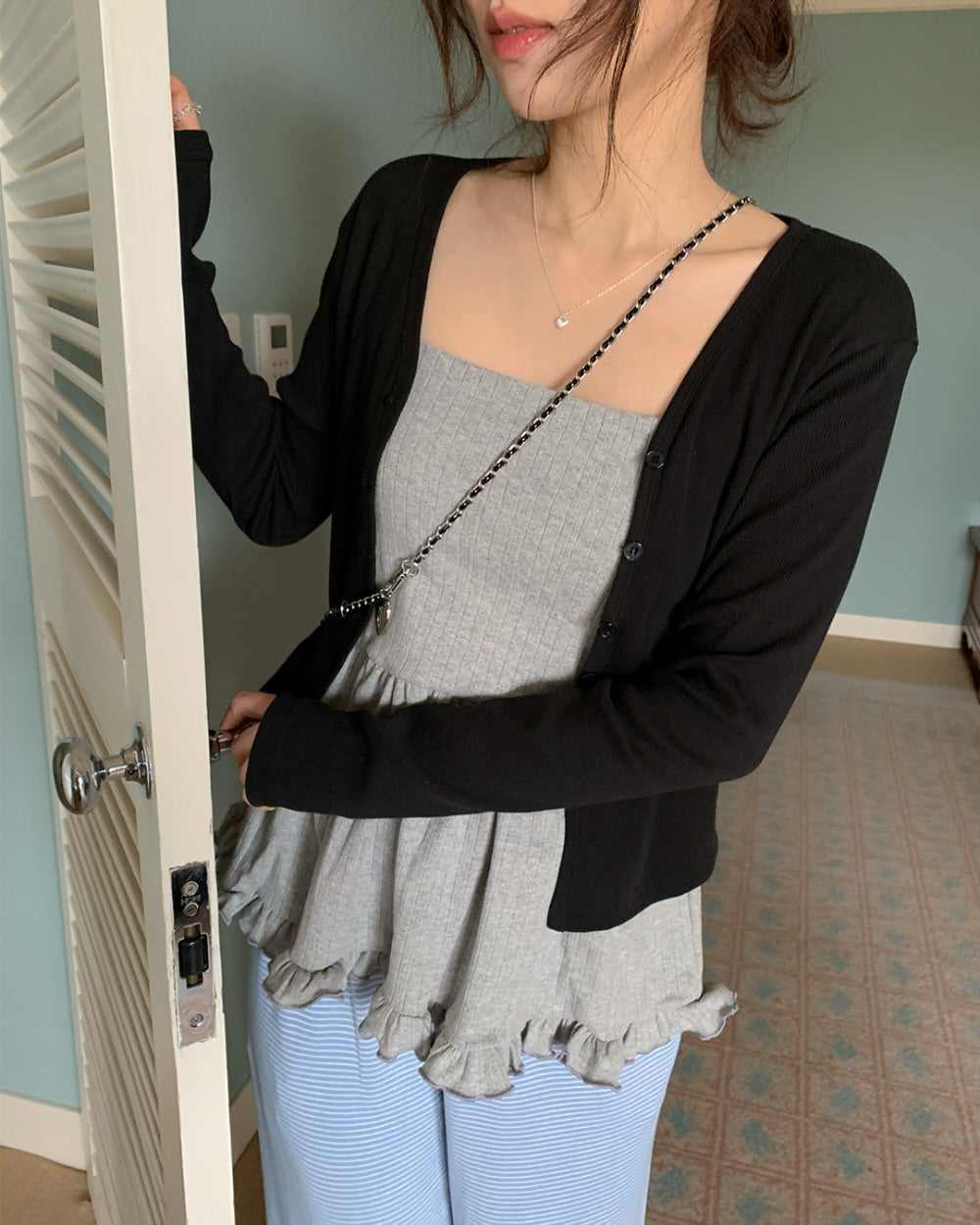 bomi frill top (pre-order)