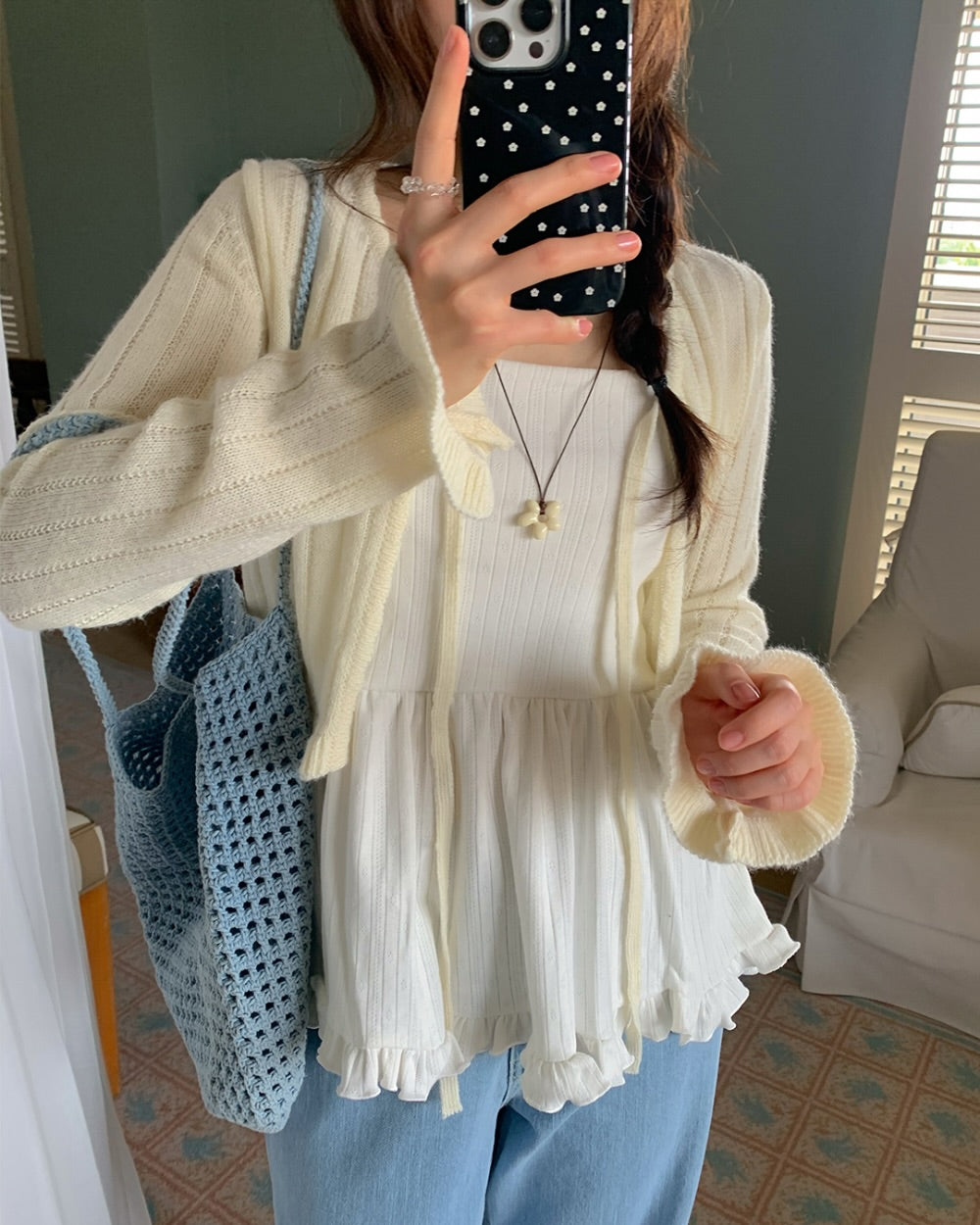 bomi frill top (pre-order)