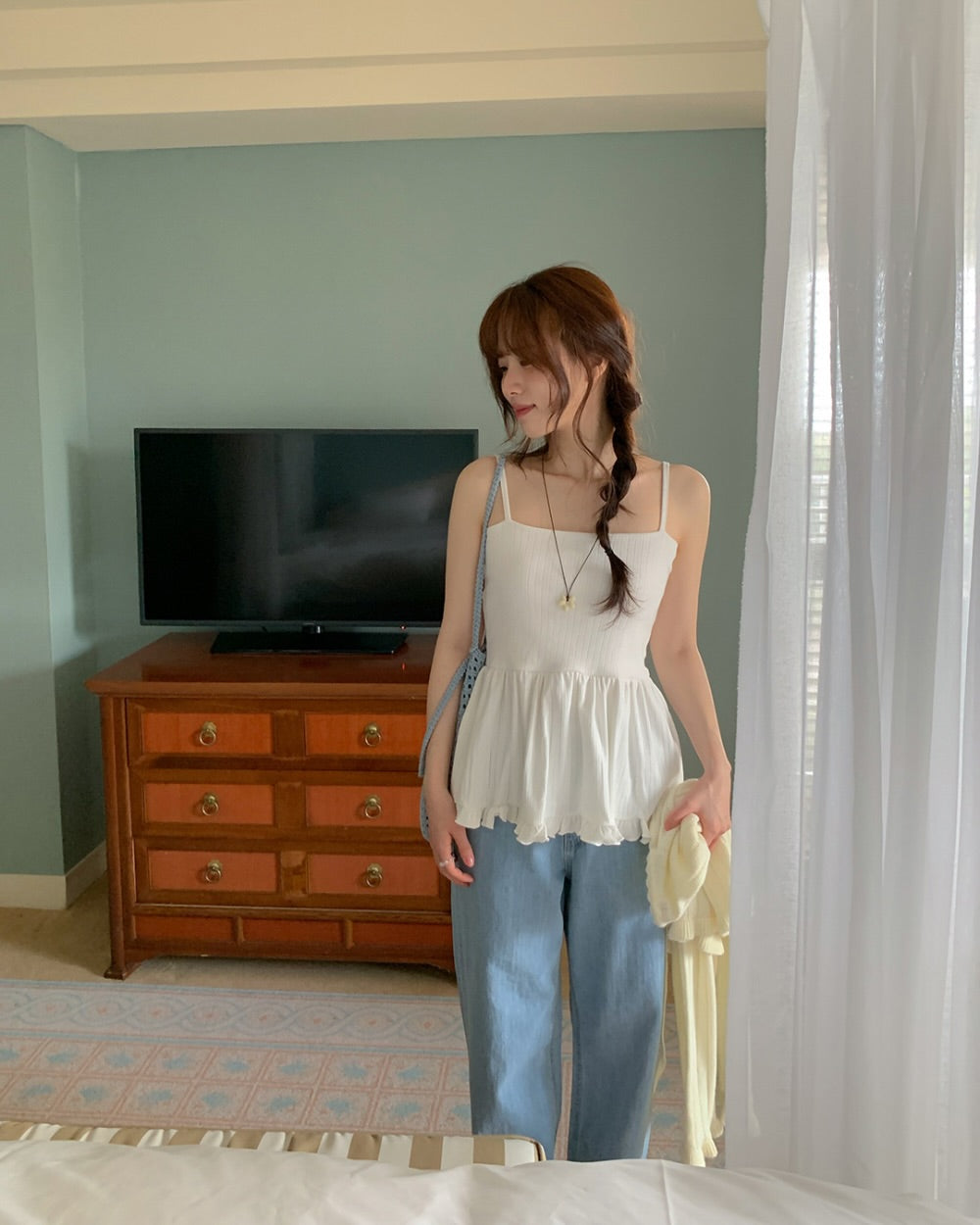 bomi frill top (pre-order)