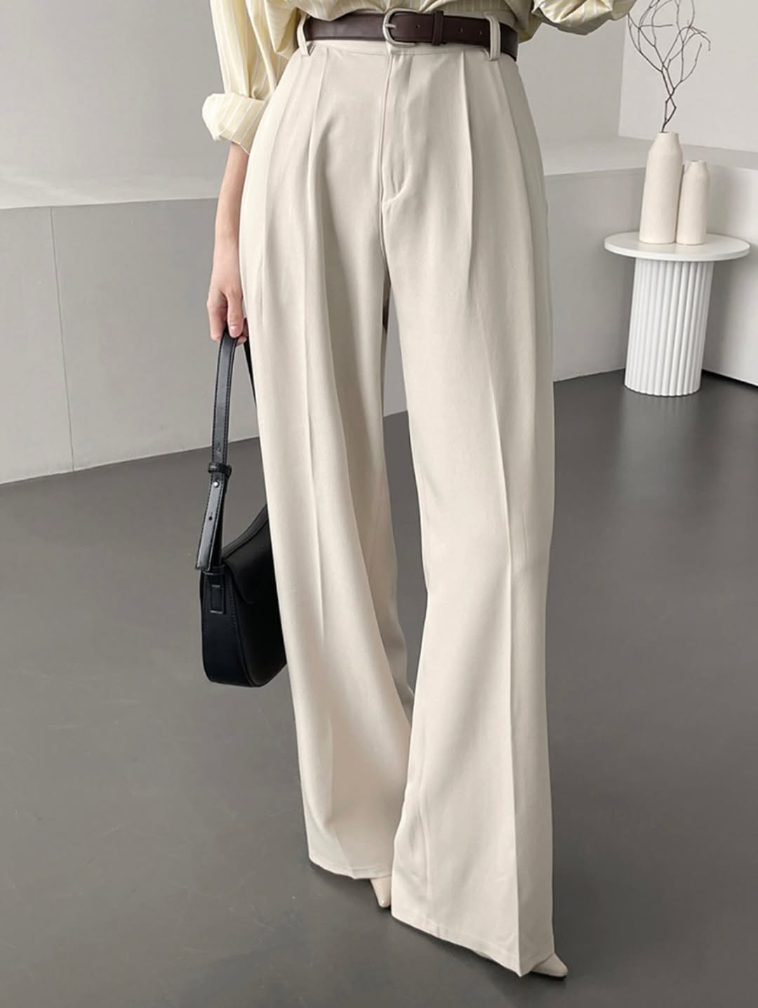 roy two-tucks slacks (pre-order)