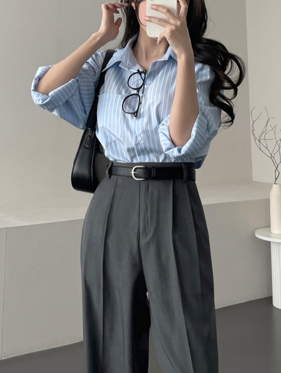 roy two-tucks slacks (pre-order)