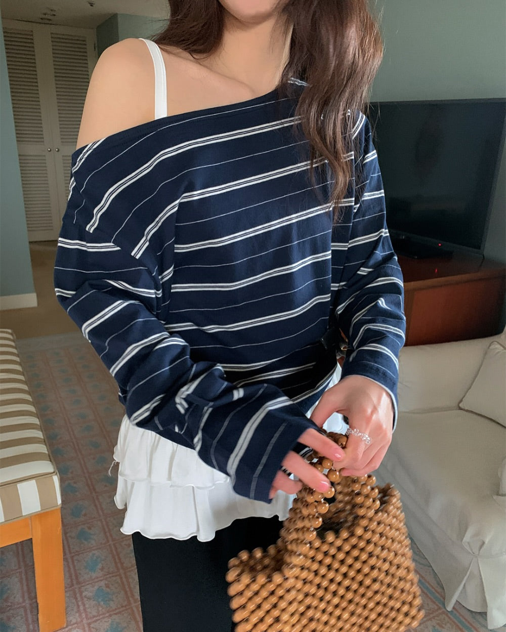 tara striped tee (pre-order)
