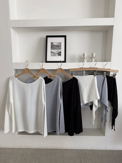 scarf wrap knit (pre-order)