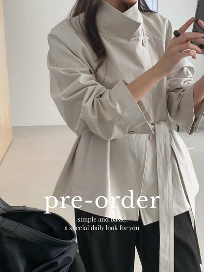 obe trench jacket (pre-order)