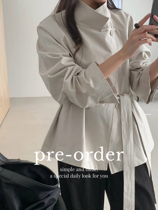 obe trench jacket (pre-order)