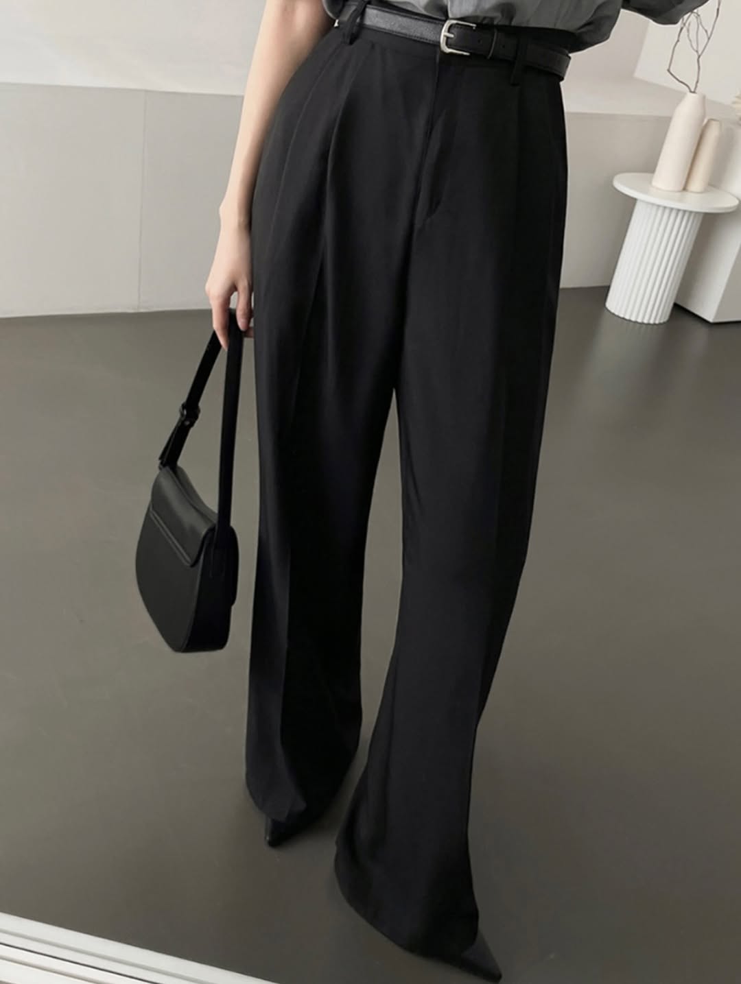 roy two-tucks slacks (pre-order)