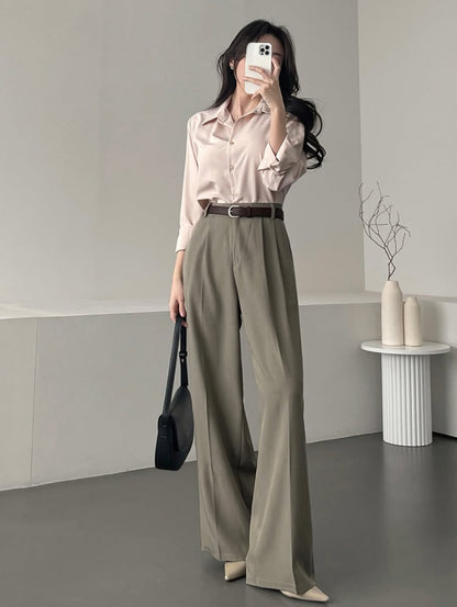 roy two-tucks slacks (pre-order)