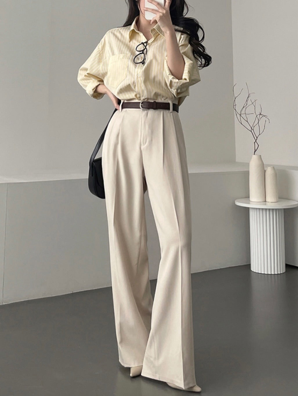 roy two-tucks slacks (pre-order)