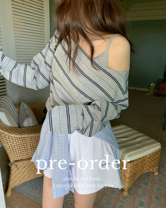 tara striped tee (pre-order)