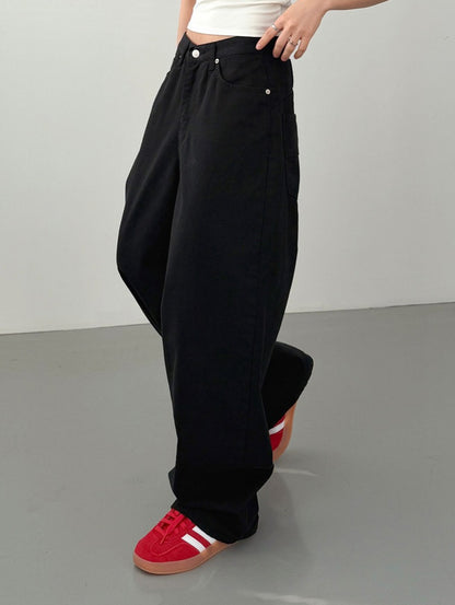 snap barrel pants (pre-order)