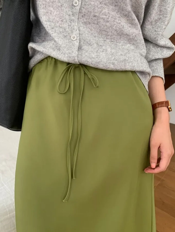 nana satin skirt (pre-order)