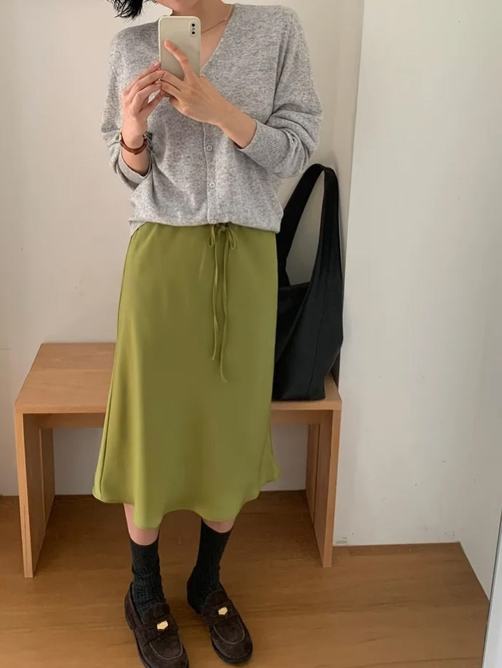 nana satin skirt (pre-order)