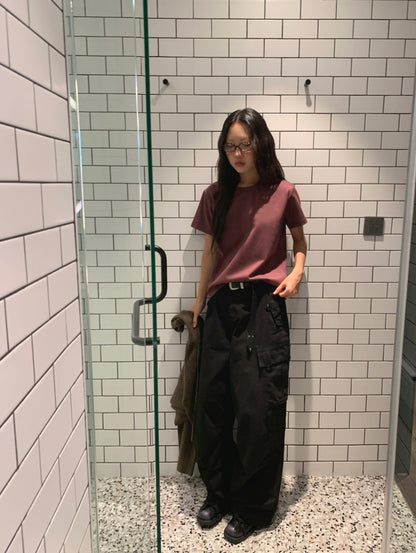 tape barrel pants (pre-order)