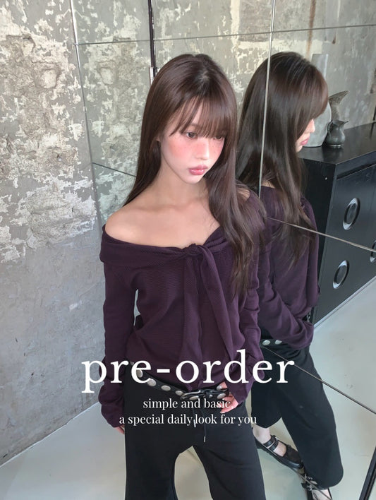 merry tie top (pre-order)