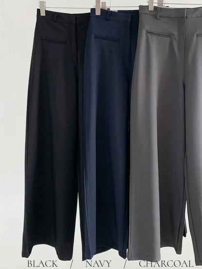 mirella boot-cut slacks (pre-order)