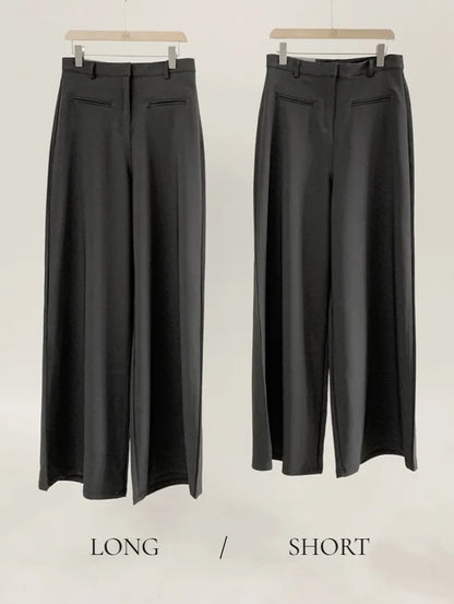 mirella boot-cut slacks (pre-order)