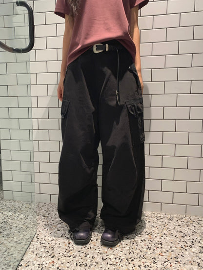 tape barrel pants (pre-order)
