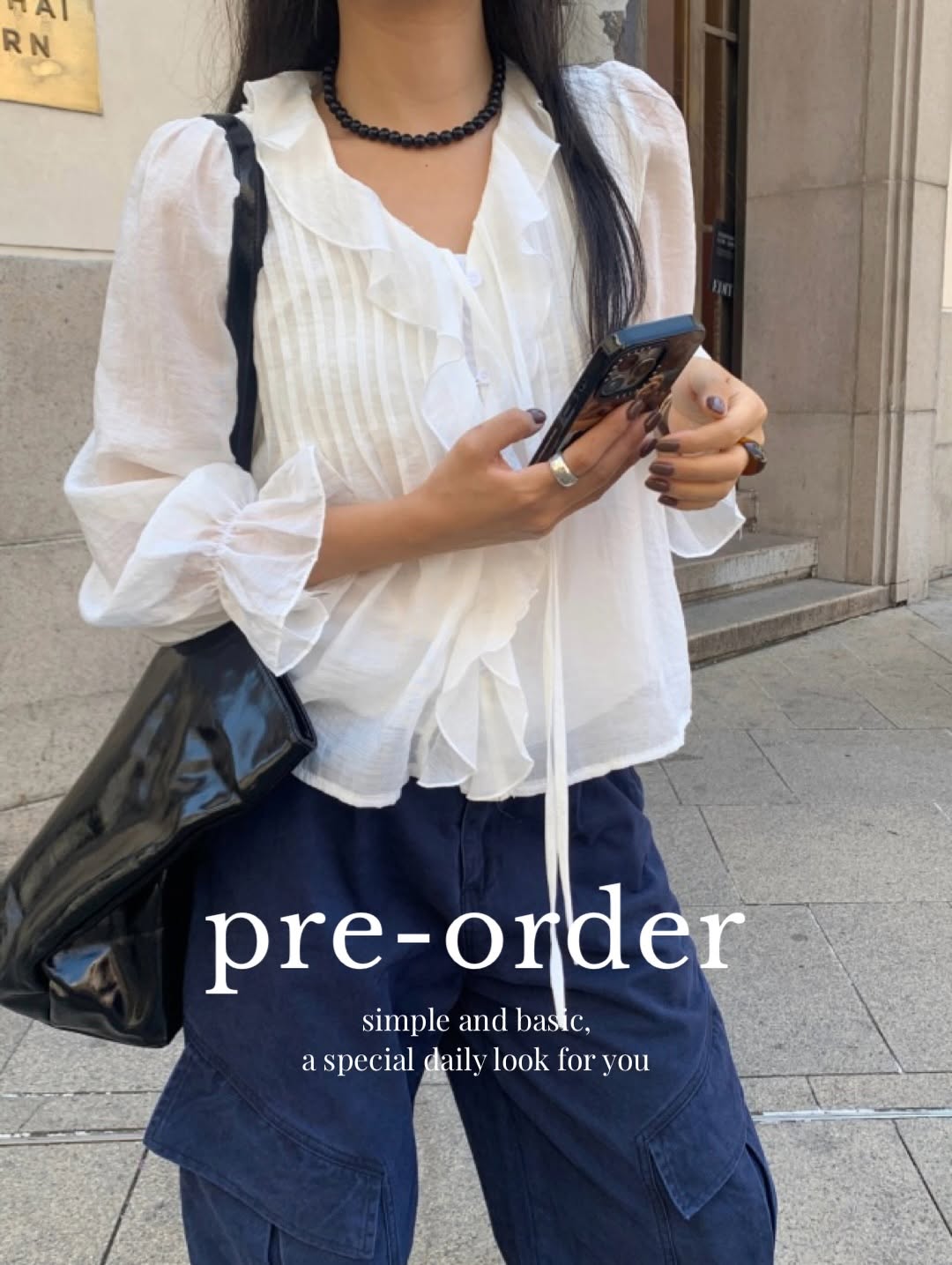 mont blouse (pre-order)