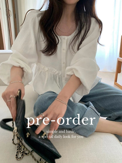 cloris blouse (pre-order)