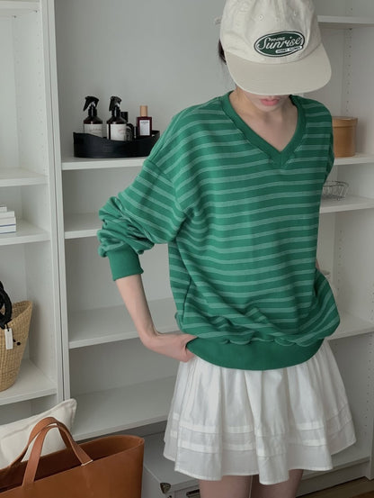 lune striped top (pre-order)