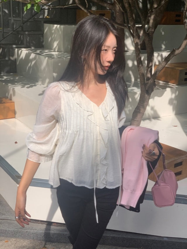 mont blouse (pre-order)