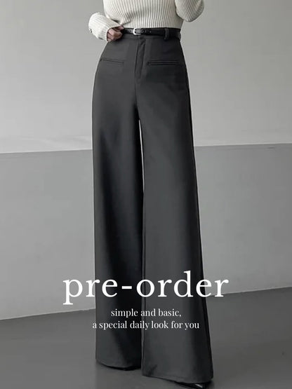 mirella boot-cut slacks (pre-order)