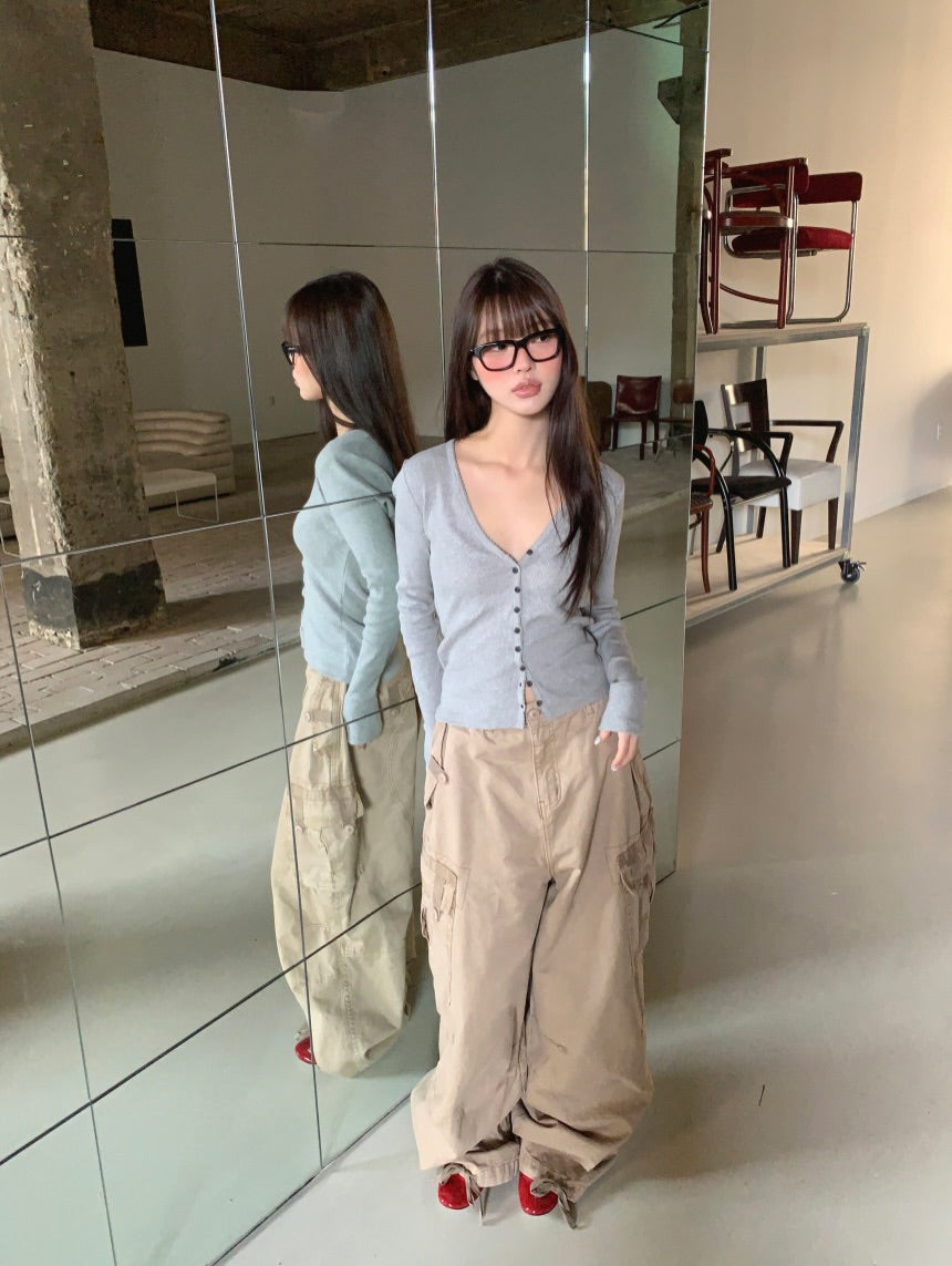 tape barrel pants (pre-order)