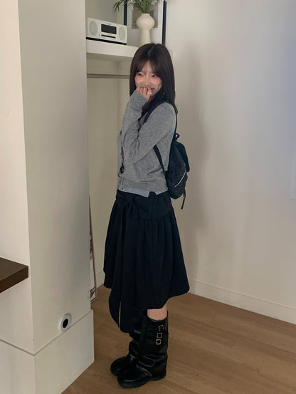 sand tie wrap skirt (pre-order)