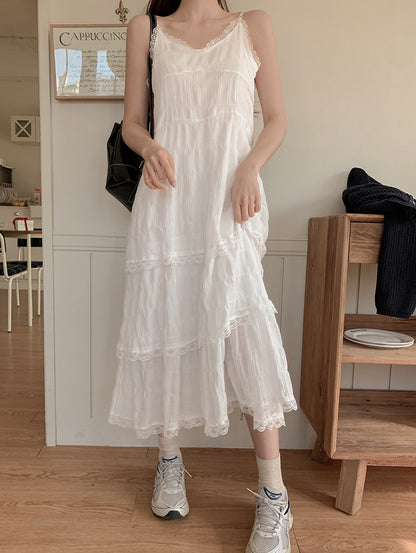 gia lace long dress (pre-order)