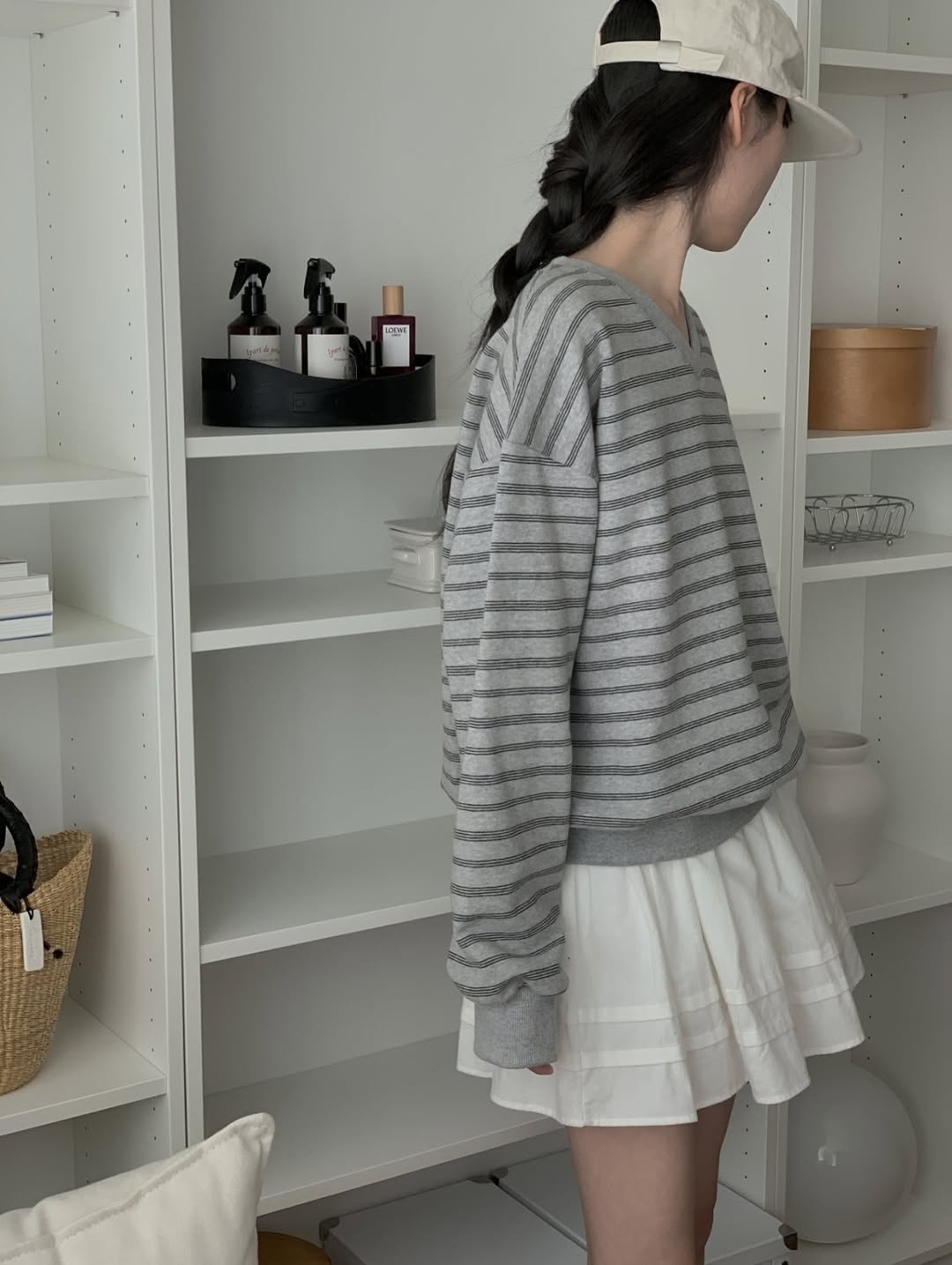 lune striped top (pre-order)