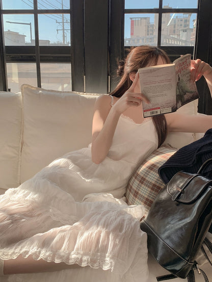 gia lace long dress (pre-order)