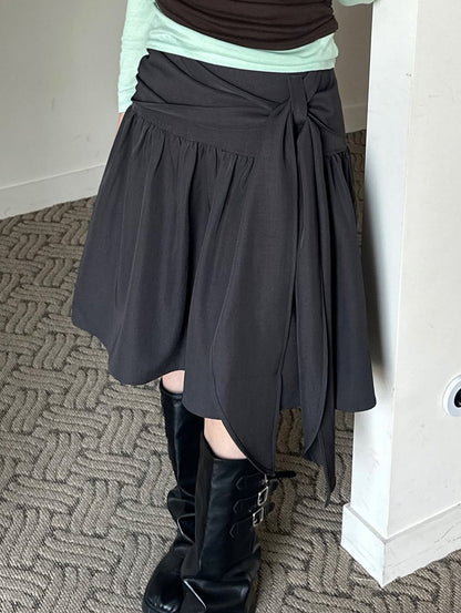 sand tie wrap skirt (pre-order)