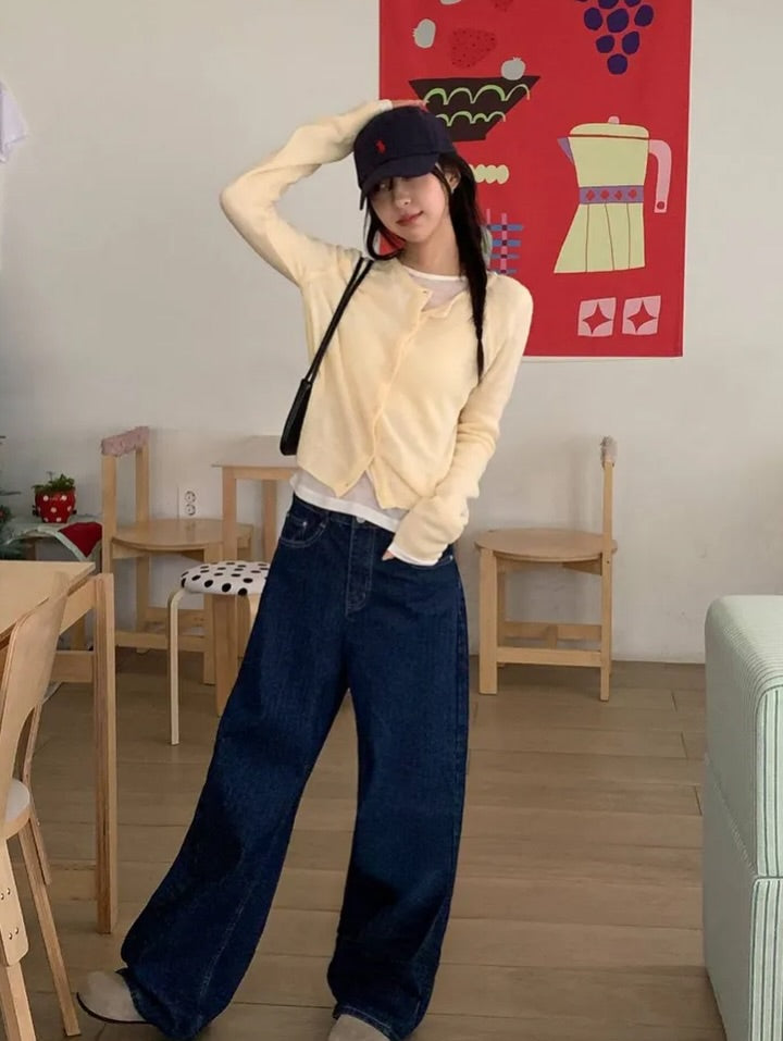 butter hairy cardigan (pre-order)