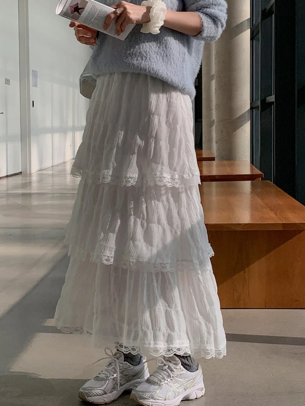 gia lace long dress (pre-order)