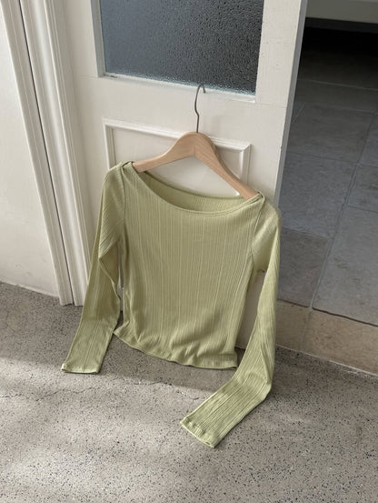 rani boat neck tee(pre-order)