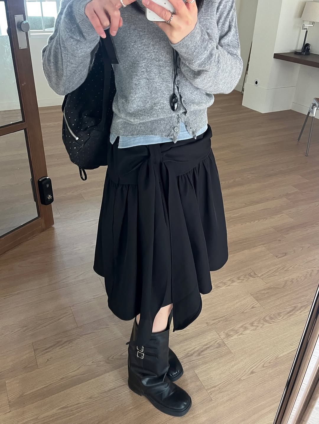 sand tie wrap skirt (pre-order)