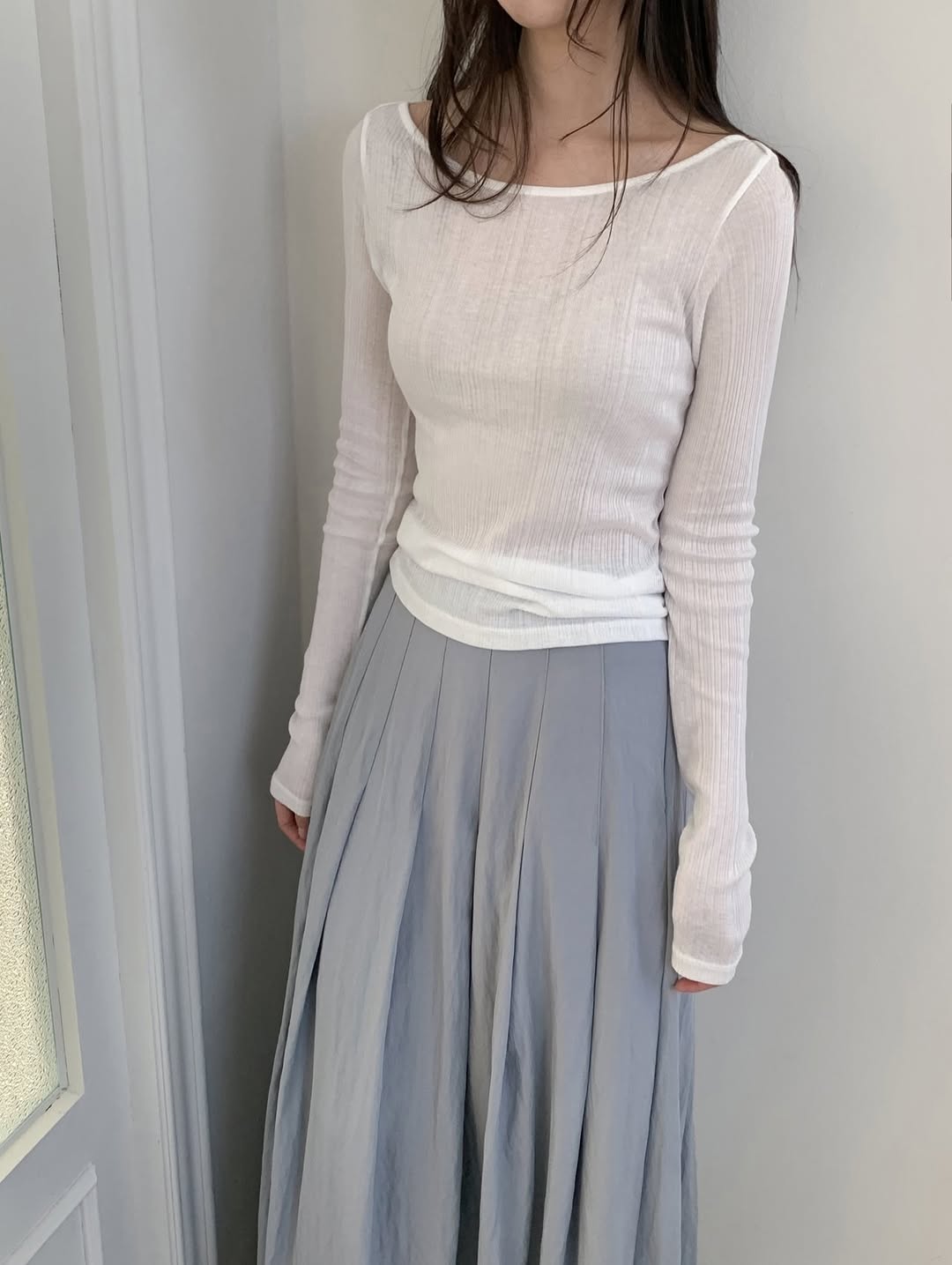 rani boat neck tee(pre-order)