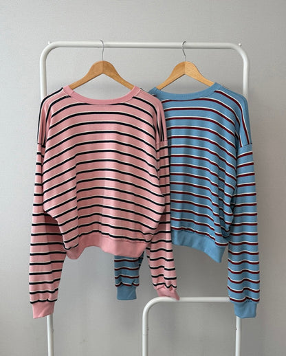pine striped top (pre-order)