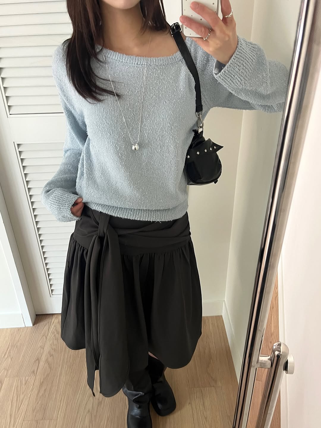 sand tie wrap skirt (pre-order)