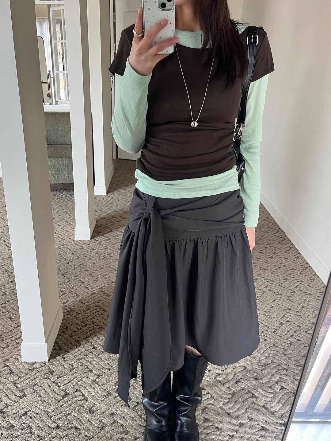 sand tie wrap skirt (pre-order)