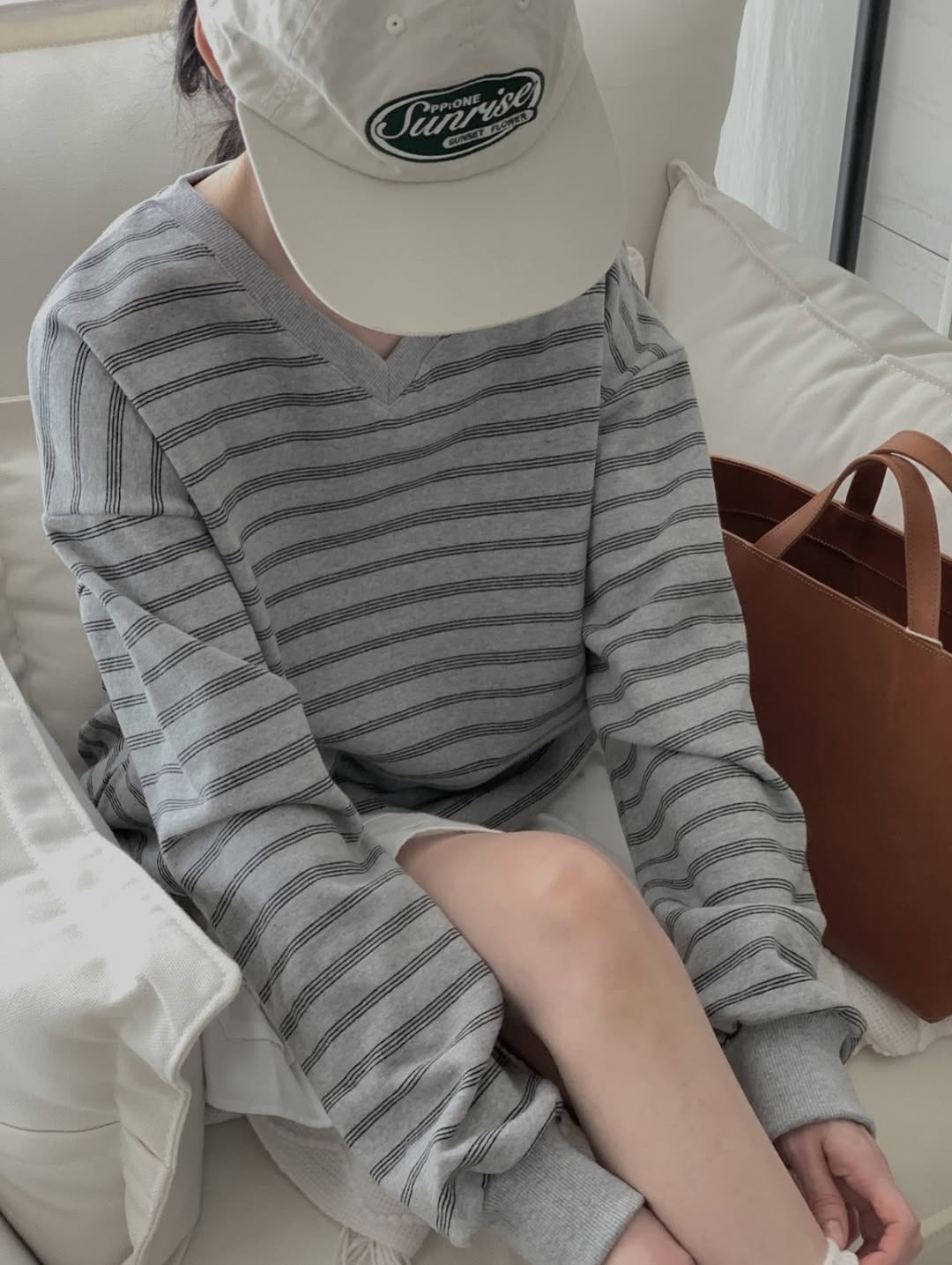 lune striped top (pre-order)