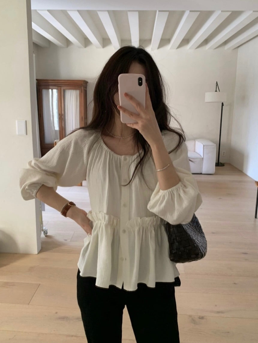 cloris blouse (pre-order)