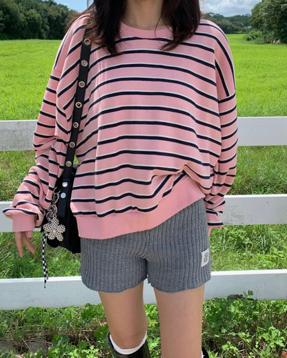 pine striped top (pre-order)